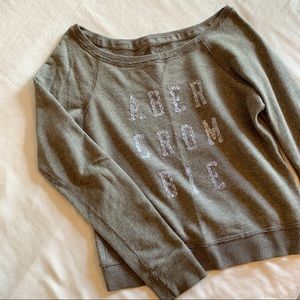 Abercrombie and Fitch sequin sweater